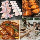 Chicken Wing BBQ Fork,Metal BBQ Grilling Fork,Chicken Wing Grilling Rails