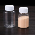 100pcs 50ml Plastic Clear Empty Liquid Bottles Vial Reagent Sample Containers AU