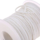 2-4x 61M/Roll Spool of Cotton Square Braid Candle Wicks Wick Core Candle Making