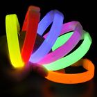 UP to 100Pcs Mixed Colour Glow Sticks Bracelets Party Glowsticks Glow in the dark AU