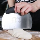 Stainless Steel Dough Pastry Bread Pizza Scraper Cutter Chopper Non-Slip Grip AU