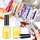 Galaxy Marble Transfer Foil Paper Star Glue Nail Art Stickers