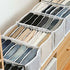 7 Grids Clothes Storage Bag Jeans Pants Drawer Organizer Divider Boxes Foldable