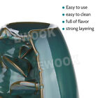 Backflow Ceramic Mountain Waterfall Smoke Incense Burner Cones Holder + 110 Cone