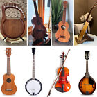 Folding Guitar Stand Floor Rack Electric Acoustic Bass Gig Holder Portable Wood
