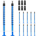 50X 1ml Syringe with Caps Feed Pets Oral Oil Glue Applicator Hydroponics Syringe