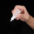 100pcs 5ml Empty Plastic Dropper Bottle Squeezable Drop Liquid Container Clear