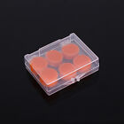 3 Pairs Soft Silicone Ear Plugs Comfortable Adjustable Sleep Anti Snore Moldable