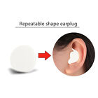 6x Reusable Silicone Ear Plugs for Swim Sleep Work Study Travel Noise Reduction
