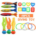 Underwater Swim Pool Diving Toys Summer Swimming Dive Toy Sets Water RIng Sticks