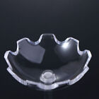 Aquarium Fish Tank Shrimp Food Feeder Clear Glass Feeding Dish Tank Accessory