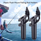 4pcs With Cap Cover Fishing Boat Rod Holder for Kayak Pole Bracket Flush Mount