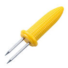 10 Barbecue Fork Skewers Kitchen Accessories Corn Cob Holders  Fruit Holder BBQ