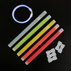 UP to 100Pcs Mixed Colour Glow Sticks Bracelets Party Glowsticks Glow in the dark AU