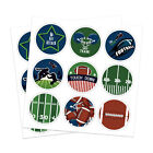 Football Touchdown Sports Game Party Candy Gift Kraft Paper Bags Birthday Gift