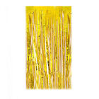 2m Rectangle Square Foil Tinsel Curtain Shimmer Backdrop Party Sequin Metallic