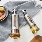 Glass Oil Dispenser Spout Olive Vinegar Pourer Stainless Steel Kitchen Bottle AU