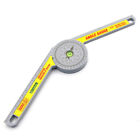 Angle Finder Goniometer Ruler Miter Drawing Measuring Level Saw Protractor Tools