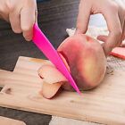 6 pcs Kids Kitchen Knife Plastic Fruit Knife Safe Knives for Bread Lettuce Salad