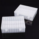Clear Small Bead Organizers Plastic Storage Cases Jewelry Containers Craft Boxes