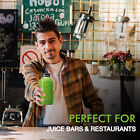 250ml Square Juice Bottle Clear Plastic Refillable Empty Water Drink Bottles