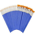 Bulk Flat Fine Paint Brushes Small Brush Empty Paint Pots Strips Art Festivals