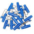 100pcs Blue Sinker Sliders Swivel Slider Line Easy Rigs Hook Snap Bait Rigs AUS