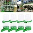 8PCS Pet Drinker Food Feeder Water Dispenser Clip For Cage Bird Parrot Cockatiel