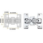 Cabinet Door Flap Folding Hinges 180 Degrees Hidden Hinge Self-Supporting Hinge