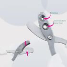 Effortless Pet Nail Clippers, Cat Nail Clippers & Claw Trimmer, with Round Holes