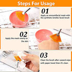 20PCS Fan Brushes Facial Brushes Soft Makeup Brush Cosmetic Applicator Tools AU