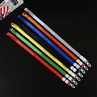 20x Lanyard ID Multi Colour Badge Card Key Holder Ring Case Pocket Neck Strap AU