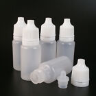 100pcs 5ml Empty Plastic Dropper Bottle Squeezable Drop Liquid Container Clear