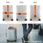 Travel Luggage Suitcase Bag Packing Secure Safe Strap Belt Lock 200cm 3 Colours