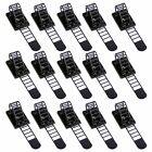 20X Adjustable Cable Clips Straps Adhesive Cord Management Wire Organizer Black