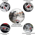 3X Wheel Clean Brushes Woolies Super Plush Soft Alloy Car Wheel Rim Cleaning Kit