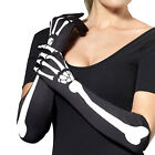 Skeleton Gloves Stockings Face Mask Skull Halloween Women Fancy Dress Costume AU