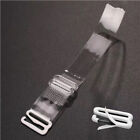 3Pairs Adjustable Transparent Invisible Bra Strap Clear Underwear Shoulder Strap