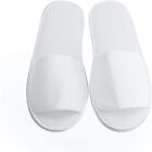 40 pairs SPA Hotel Guest Slippers Towelling Open Toe Disposable Shoes Household