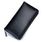 RFID 36 Card Slots Antimagnetic Genuine Leather Long Credit Card Wallet Purse