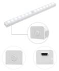 3PCS LED Motion Sensor Under Closet Light Night Light Wireless Magnetic Strip AU