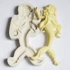 3D Fondant Chocolate Silicone Mermaid Mold Baking Sugar Fondant Cake Mould Decor