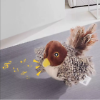 2PCS Real Chirping Indoor Bored Interactive Cat Toy Bird Electronic Kitten Toys