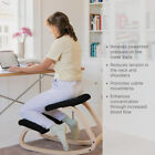 Ergonomic Kneeling Chair Rocking Office Desk Stool Upright Posture Support Seat