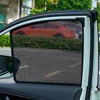 4PCS Magnetic Car Window Sun Shade UV Protection Front+Rear Side Window Curtain