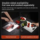 304 Steel Cutting Board Double-Sided Chopping Boards for Kitchen Camping 34x23cm