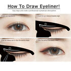 Cat Eyebrow Tool Makeup Model Eye Line Kit Eyeliner Stencil Liner vv Template