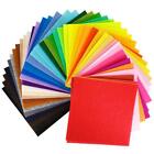 200Pcs Felt Fabric Colors Felt Sheets Set 6 Inch/15 cm DIY Craft Squares