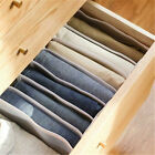 7 Grids Clothes Storage Bag Jeans Pants Drawer Organizer Divider Boxes Foldable