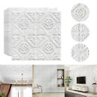 4x DIY Tile Brick Wall Sticker Self-Adhesive Waterproof Foam Panel Home Decor